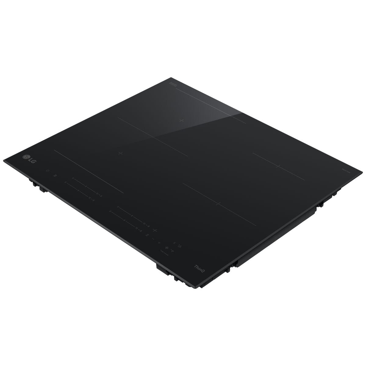 LG 60cm Series 7 Induction Cooktop 4 Zone with Flexi Zone BCI607T4BG
