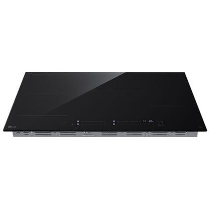 LG 80cm Series 7 Induction Cooktop 4 Zone with 1 Flexi Zone BCI807T4BG