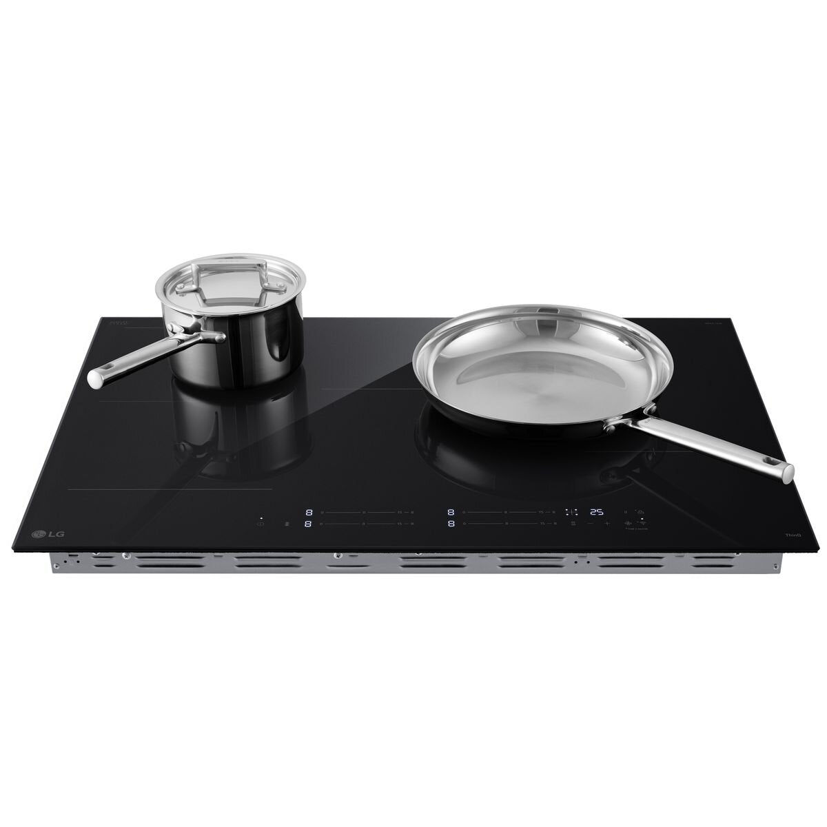 LG 80cm Series 7 Induction Cooktop 4 Zone with 1 Flexi Zone BCI807T4BG
