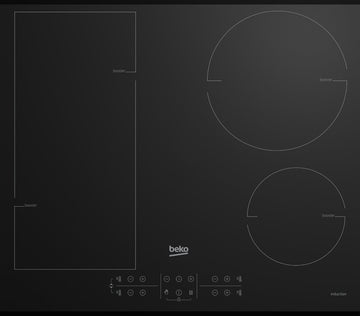 Beko 60cm Induction Direct Access Touch Control Cooktop BCT600IG