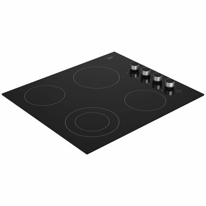 Beko 60cm Vitroceramic 4 Zone Electric Cooktop BCT601CG