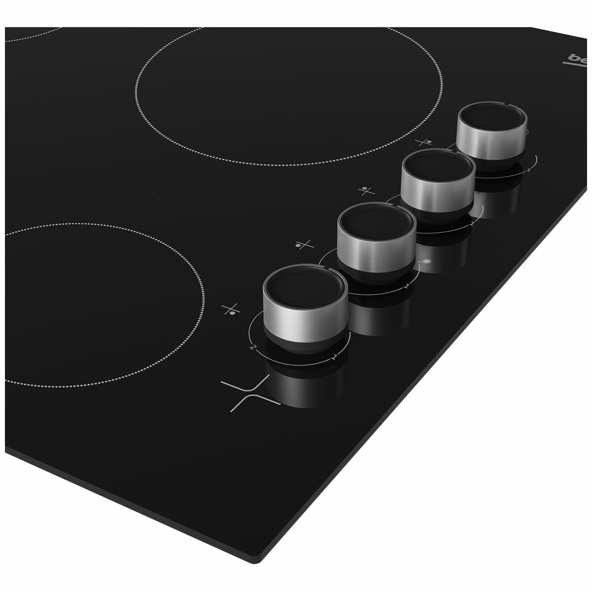 Beko 60cm Vitroceramic 4 Zone Electric Cooktop BCT601CG