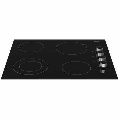 Beko 60cm Vitroceramic 4 Zone Electric Cooktop BCT601CG