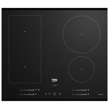 Beko 60cm Induction Cooktop with Indyflex Zone BCT601IGN