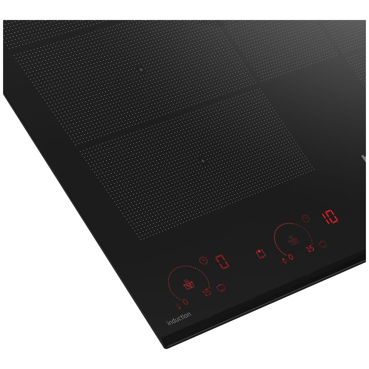 Beko 60cm Built-In Flexy Induction Cooktop with Luminous Control BCT604IG