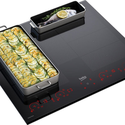 Beko 60cm Built-In Flexy Induction Cooktop with Luminous Control BCT604IG