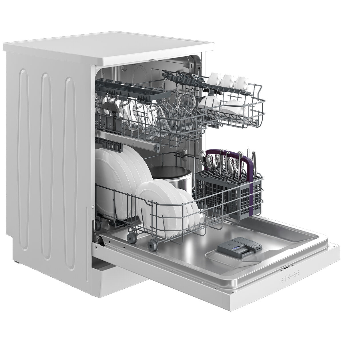 Beko 60cm Freestanding Dishwasher 14 Place White BDFB1410W