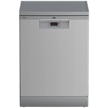 Beko 60cm Freestanding Dishwasher 14 Place Platinum Steel BDFB1410X