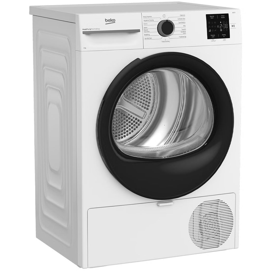 Beko 8kg Sensor Controlled Heat Pump Tumble Dryer BDPB8010W