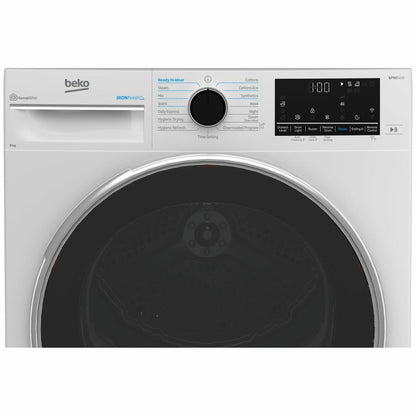 Beko 8kg Heat Pump Dryer with Steam BDPB802SW