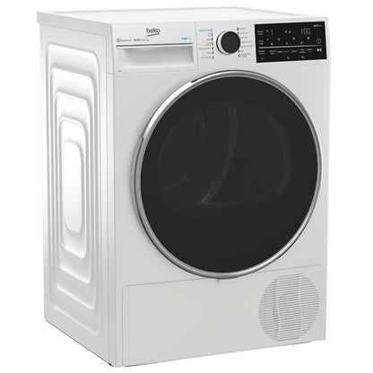 Beko 9KG Sensor Controlled WiFi Connected Hybrid Heat Pump Dryer with Steam BDPB904HW