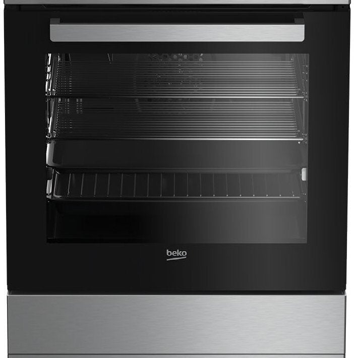 Beko 60cm Dual Fuel Upright Cooker BFC60GMX