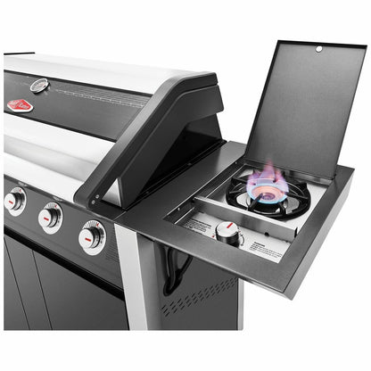 Beefeater 1600 Series Dark Five Burner BBQ with Side Burner & Trolley BMG1651DA