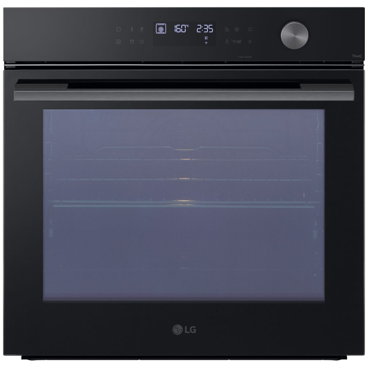 LG 60cm InstaView Series 5 Oven Black Glass BO605G1GL5