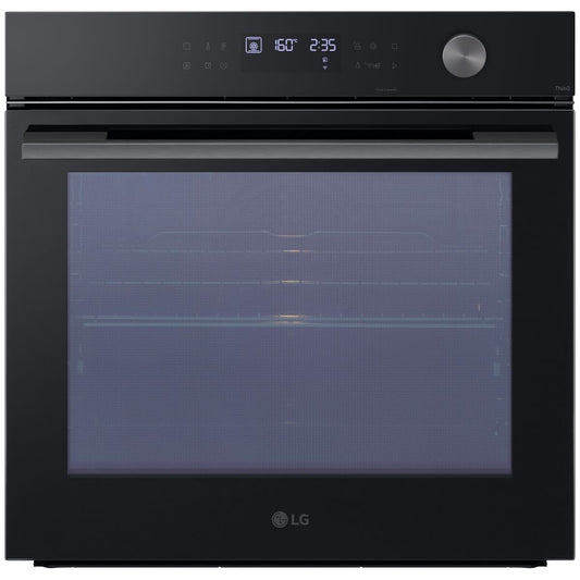 LG 60cm InstaView Series 5 Oven Black Glass BO605G1GL5