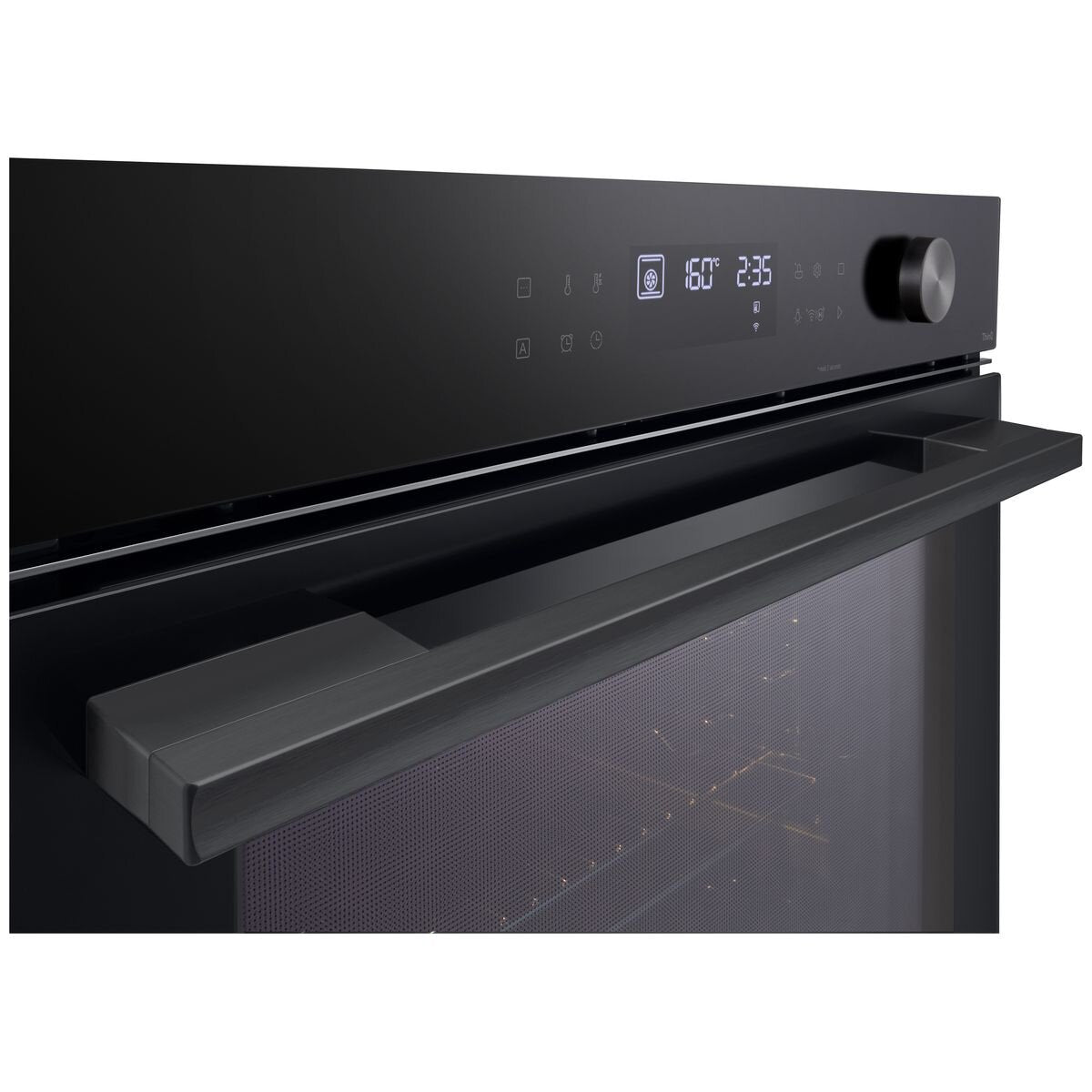 LG 60cm InstaView Series 5 Oven Black Glass BO605G1GL5