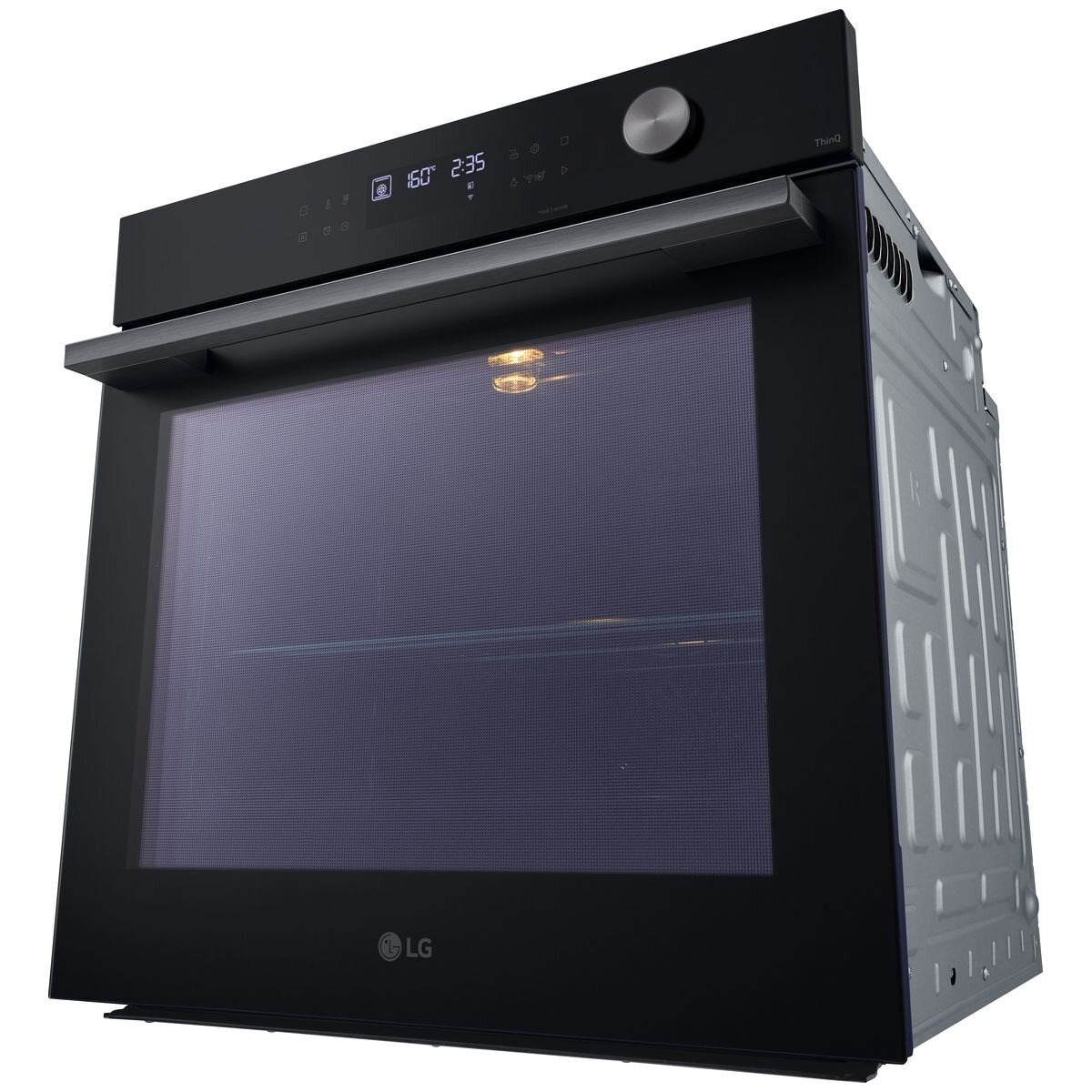 LG 60cm InstaView Series 5 Oven Black Glass BO605G1GL5
