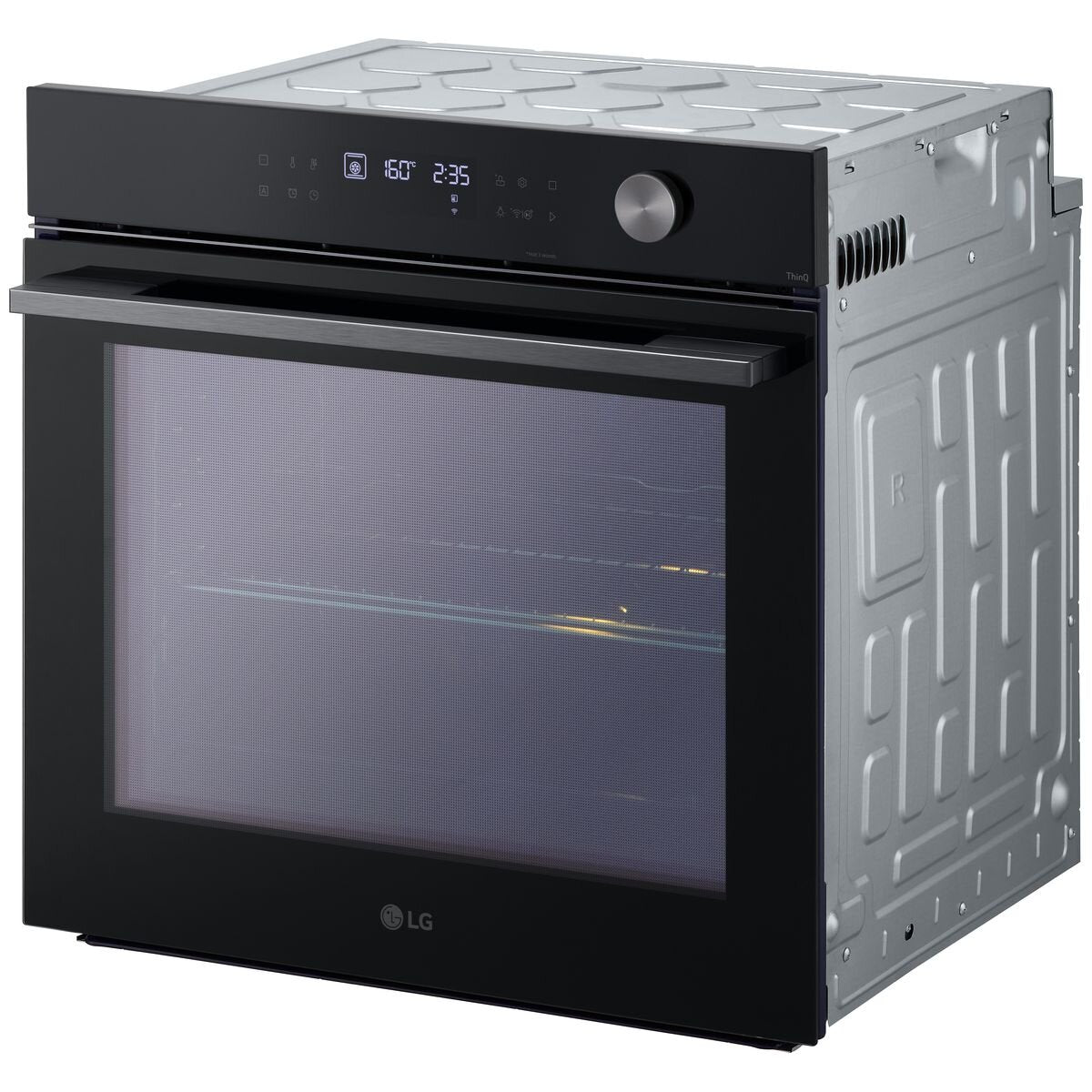 LG 60cm InstaView Series 5 Oven Black Glass BO605G1GL5