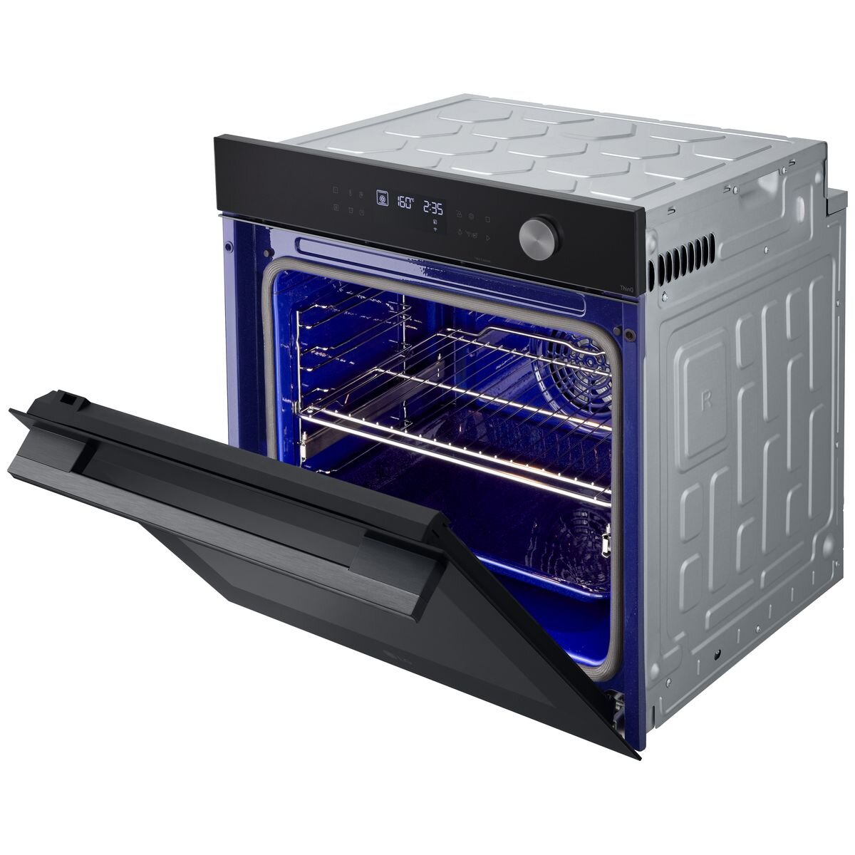 LG 60cm InstaView Series 5 Oven Black Glass BO605G1GL5