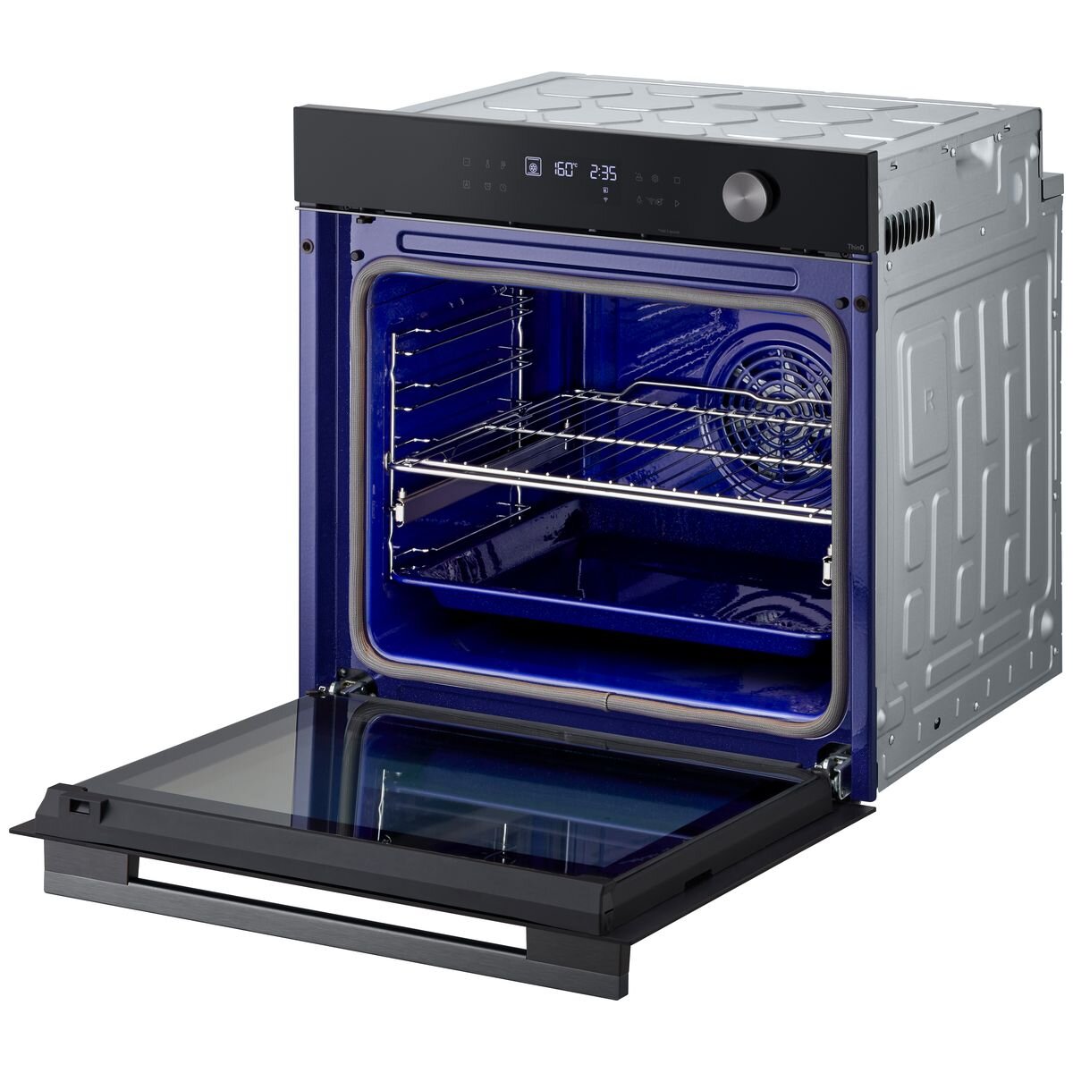 LG 60cm InstaView Series 5 Oven Black Glass BO605G1GL5