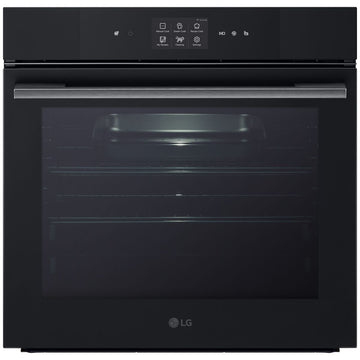 LG 60cm InstaView Series 9 Full Steam Oven Black Glass BO609B2BG4