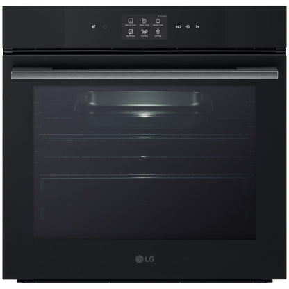 LG 60cm InstaView Series 9 Full Steam Oven Black Glass BO609B2BG4