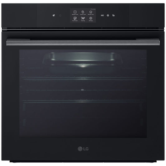 LG 60cm InstaView Series 9 Full Steam Oven Black Glass BO609B2BG4
