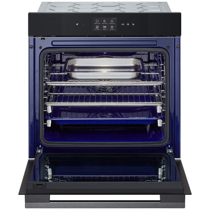 LG 60cm InstaView Series 9 Full Steam Oven Black Glass BO609B2BG4