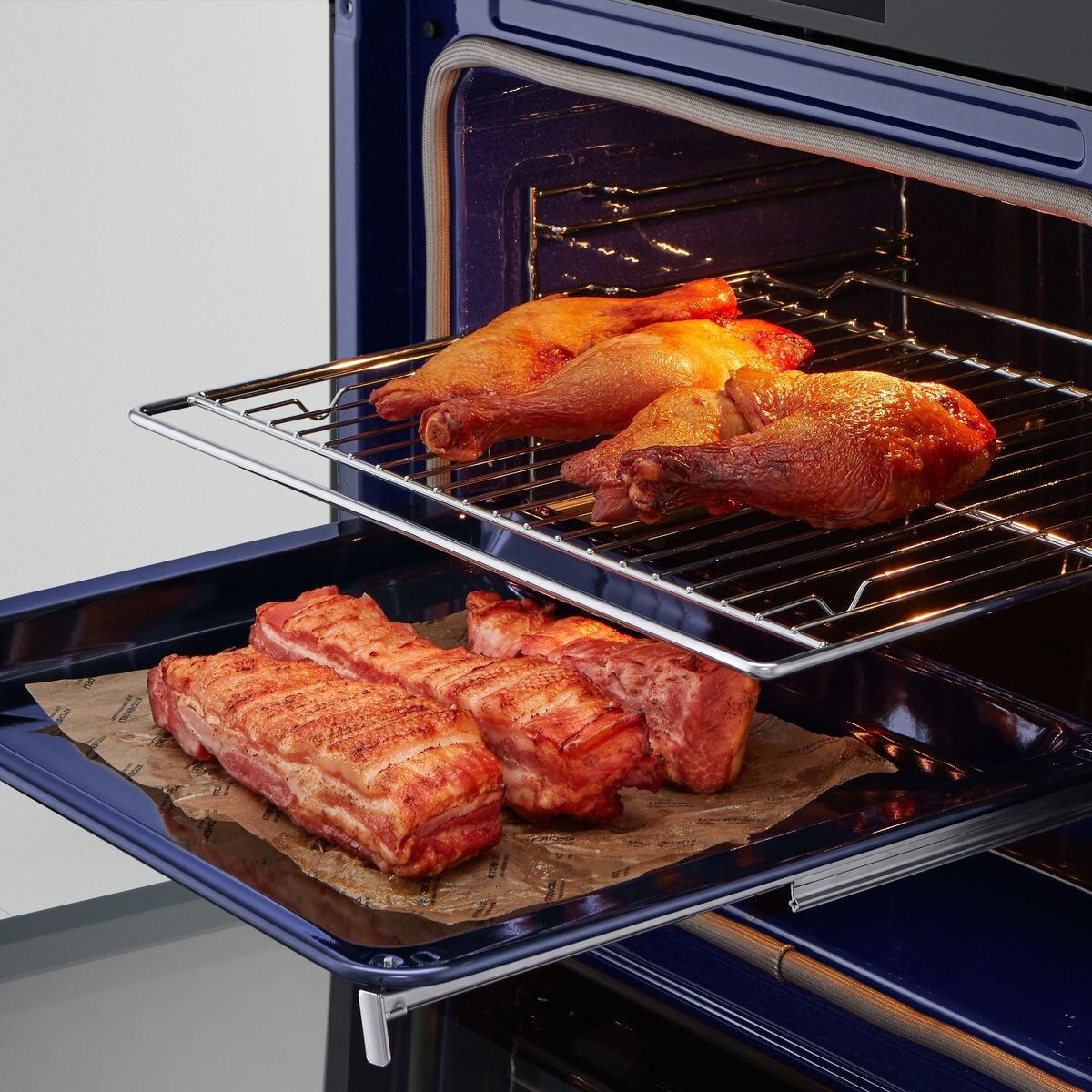 LG 60cm InstaView Series 9 Steam Oven Black BO609T2MB4