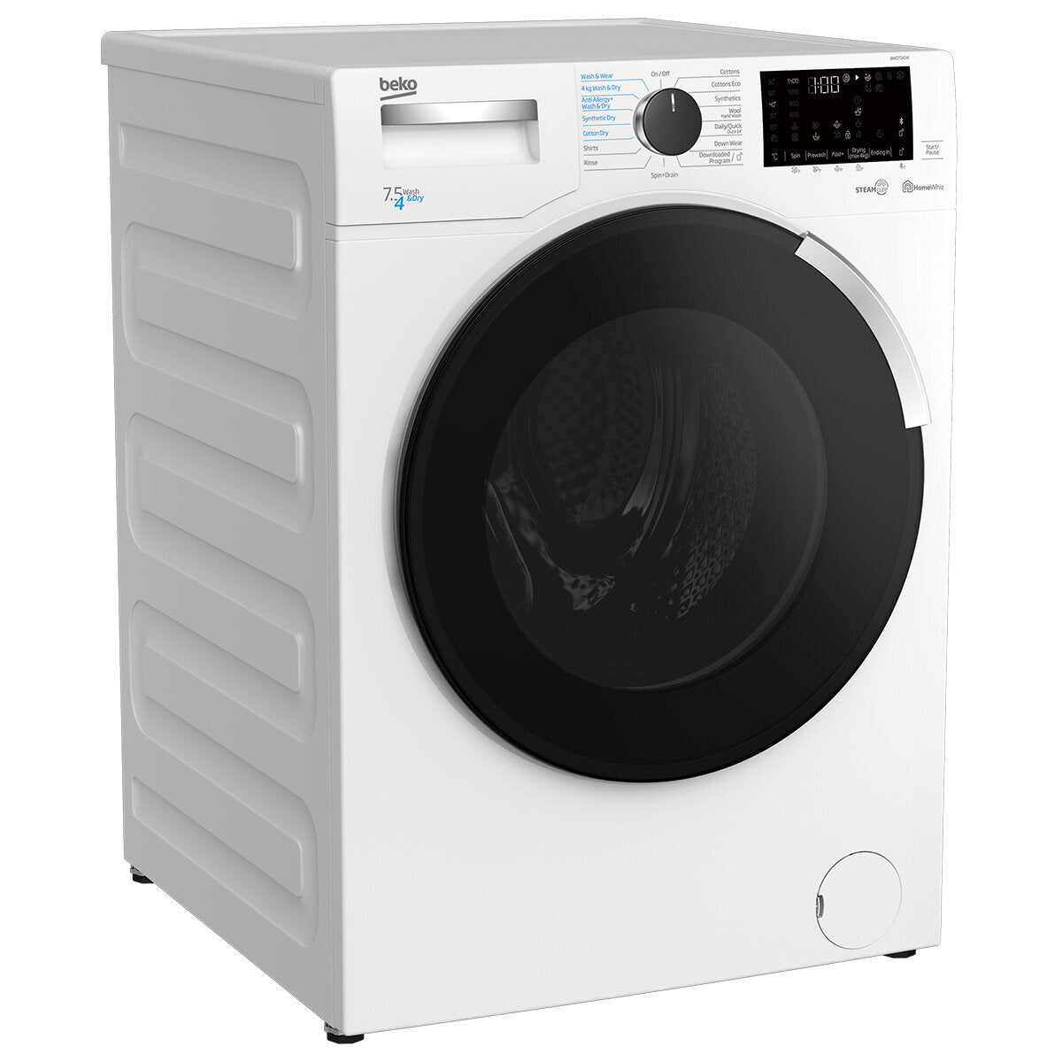 Beko 7.5kg/4 kg Washer Dryer Combo with SteamCure BWD7541W