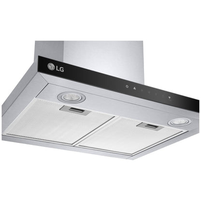 LG 60cm Series 7 Canopy Rangehood Stainless Steel BWH607T3S