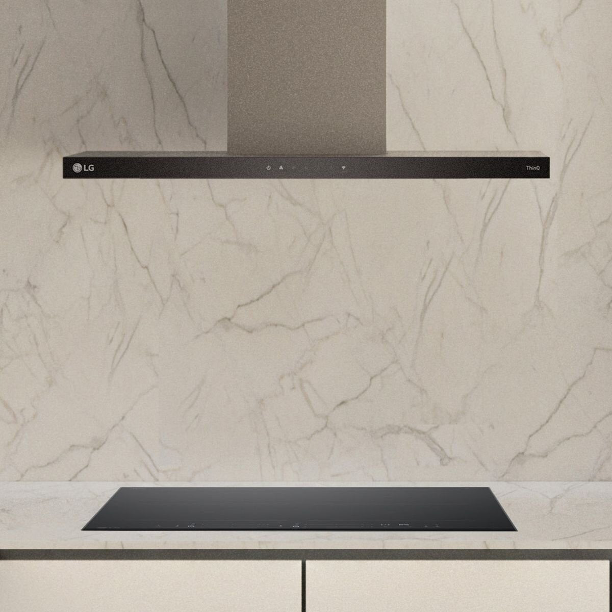 LG 90cm Series 7 Canopy Rangehood Stainless Steel BWH907T3S