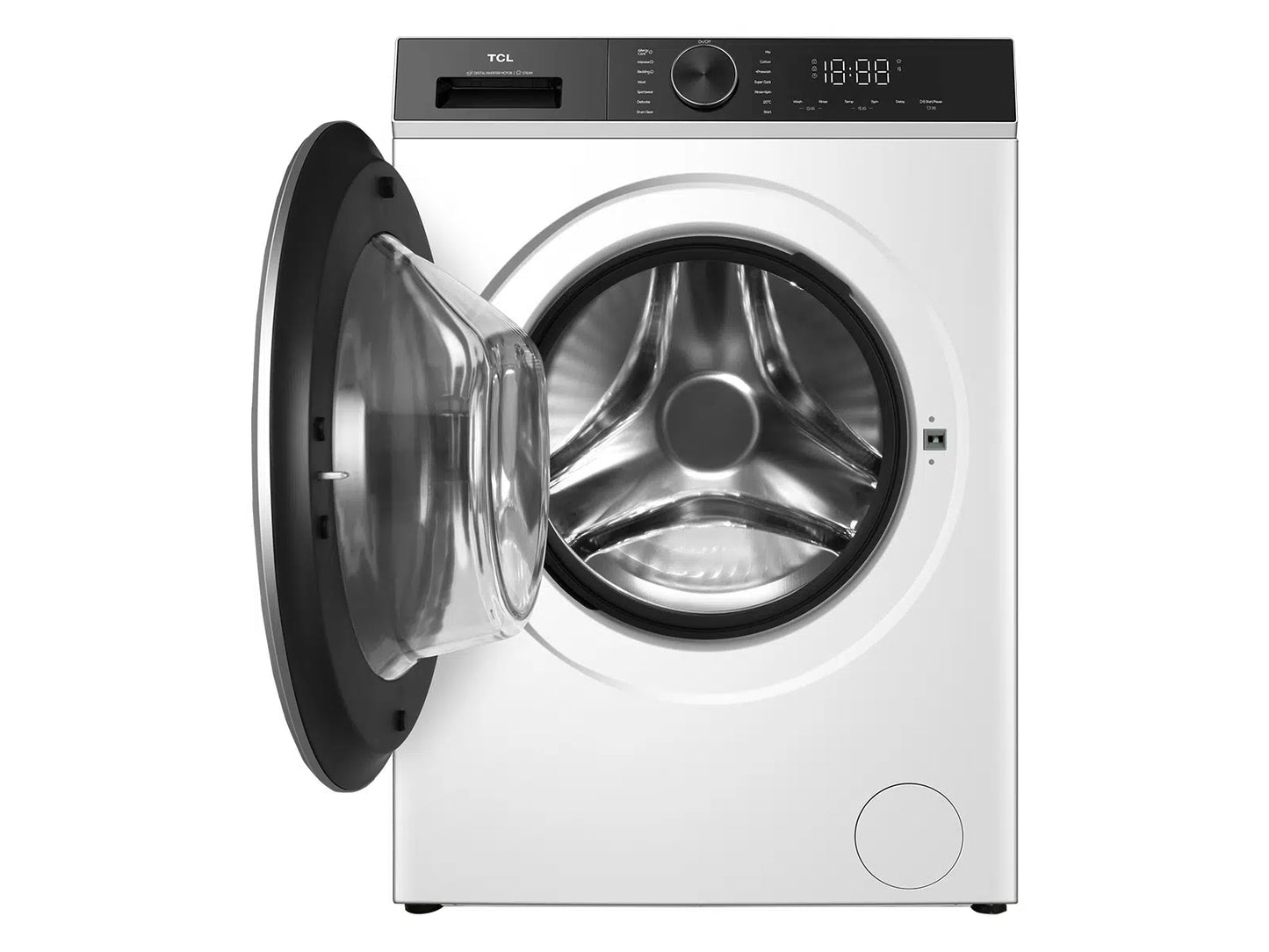 TCL 8kg Front Load Washing Machine C1208FLW