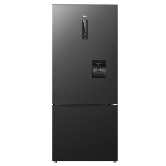 TCL 412L Bottom Mount Refrigerator Matte Black C440BFB