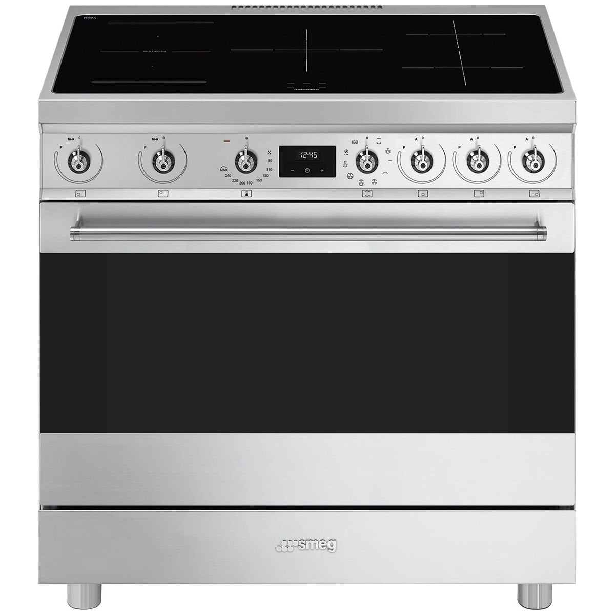 Smeg 90cm Classic Stainless Steel Induction Freestanding Oven C9IMX2