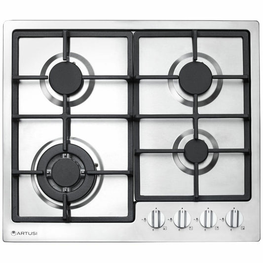 Artusi 60cm Natural Gas Stainless Steel Cooktop CAGH600CIX