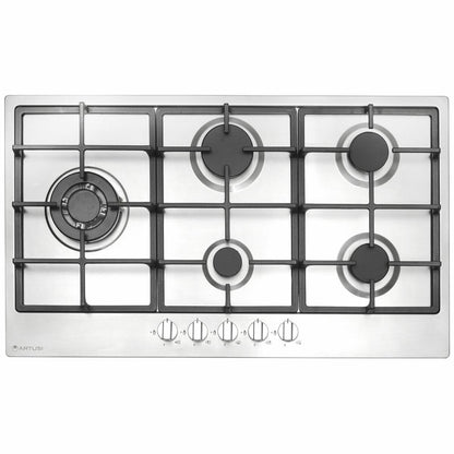 Artusi 90cm Natural Gas Cooktop CAGH95X