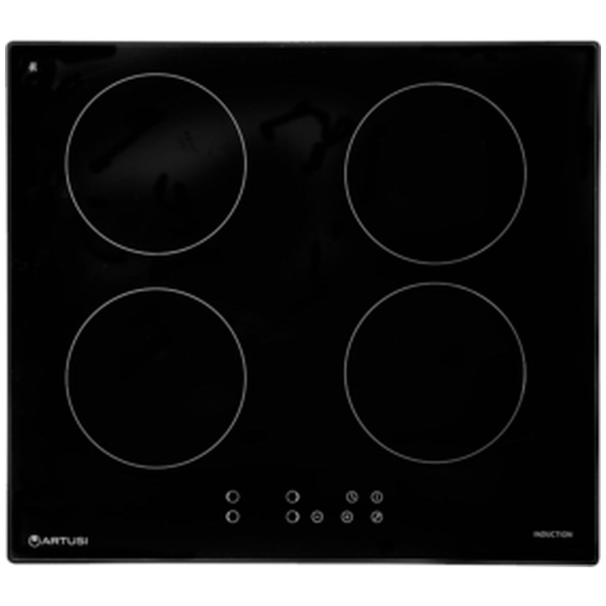 Artusi 60cm 4 Zone Plug-In Induction Cooktop CAID4PG