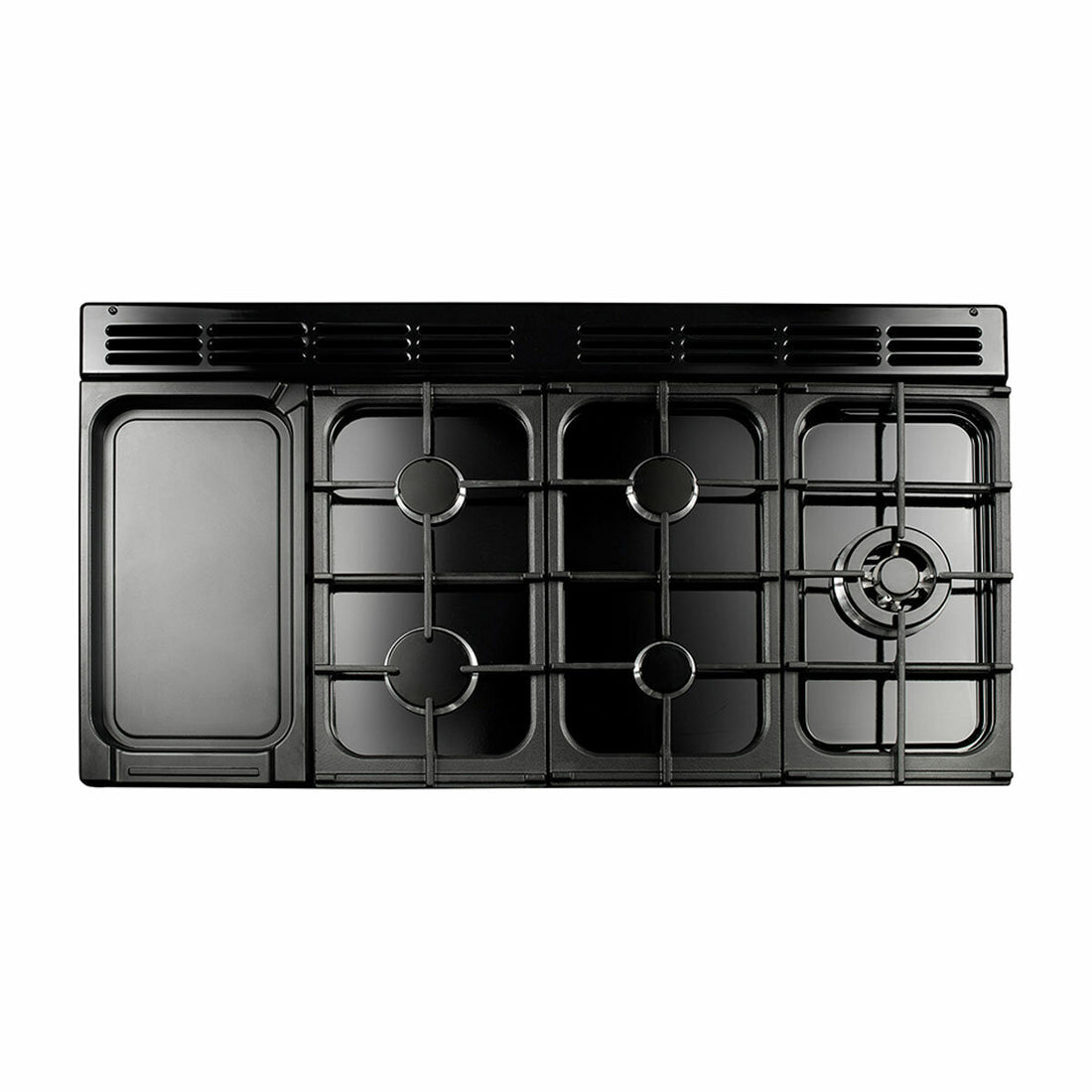 Falcon 110cm Classic Deluxe Freestanding Dual Fuel Oven/Stove Slate and Chrome CDL110DFSL-CH (Ex-Display)