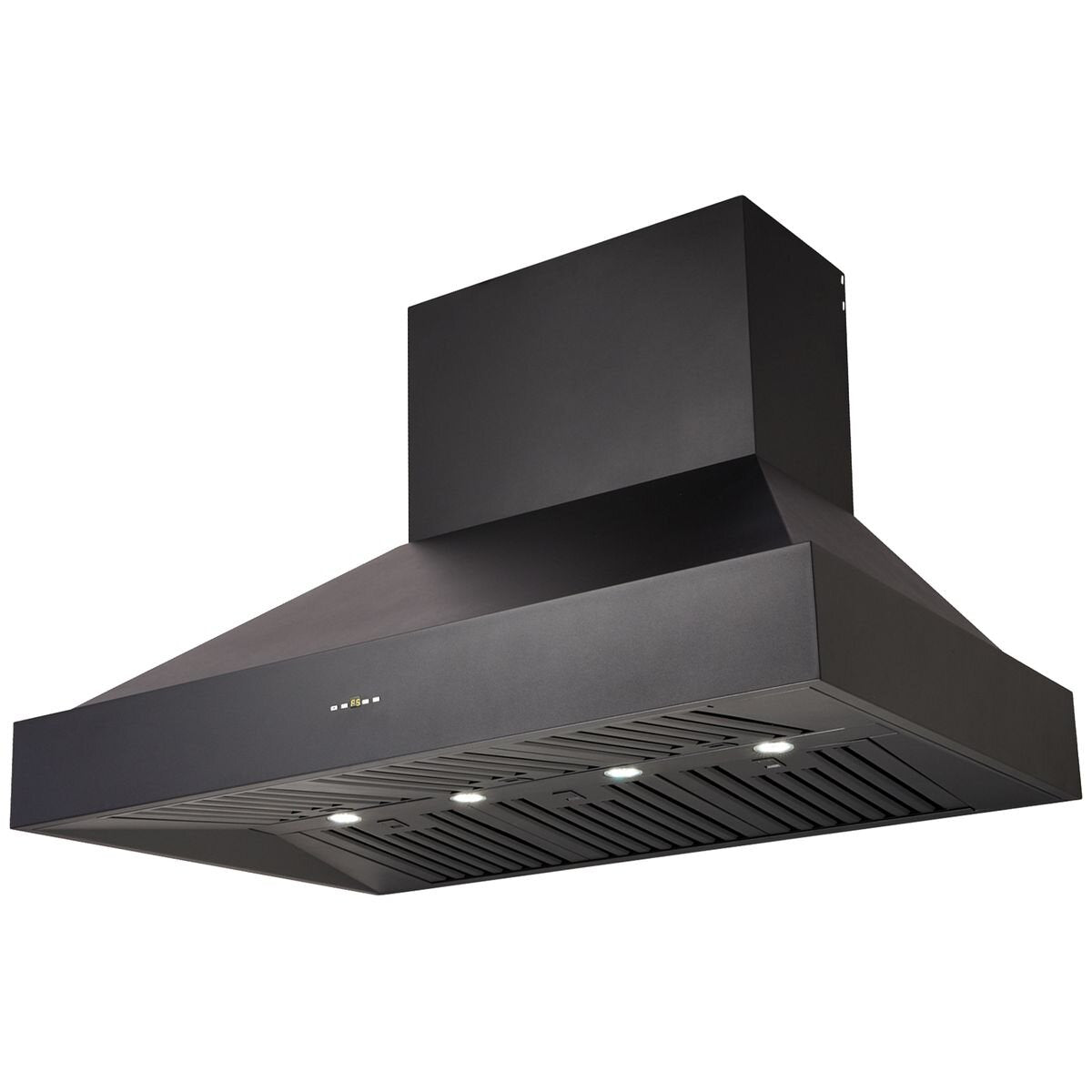 Schweigen 120cm Non Silent Canopy BBQ Rangehood Black CL8912B