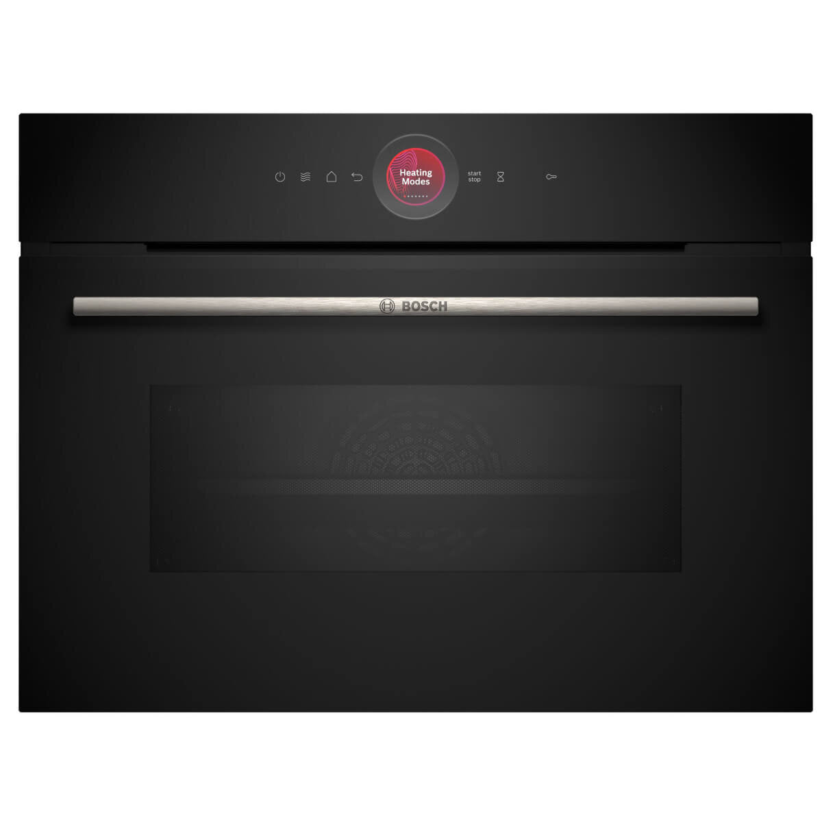 Bosch Series 8 Built-In Black Compact Oven with Microwave Function CMG7241B1A