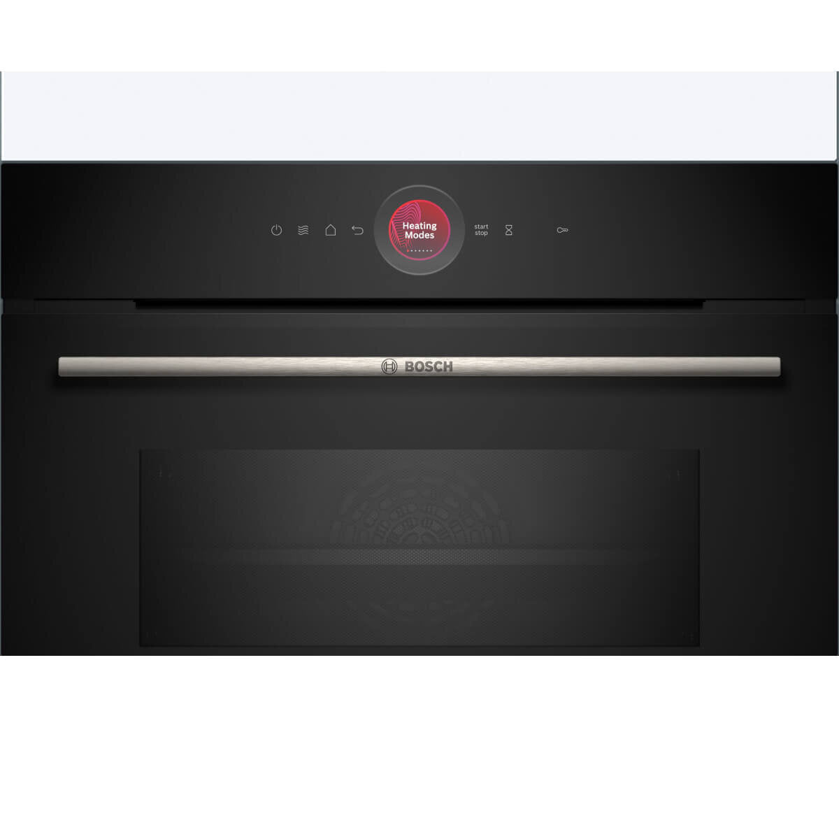 Bosch Series 8 Built-In Black Compact Oven with Microwave Function CMG7241B1A