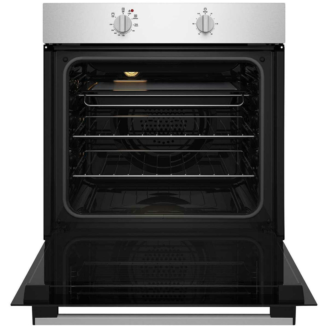 Chef 60cm Multi Function Fan Forced Electric Built-In Oven CVE612SB