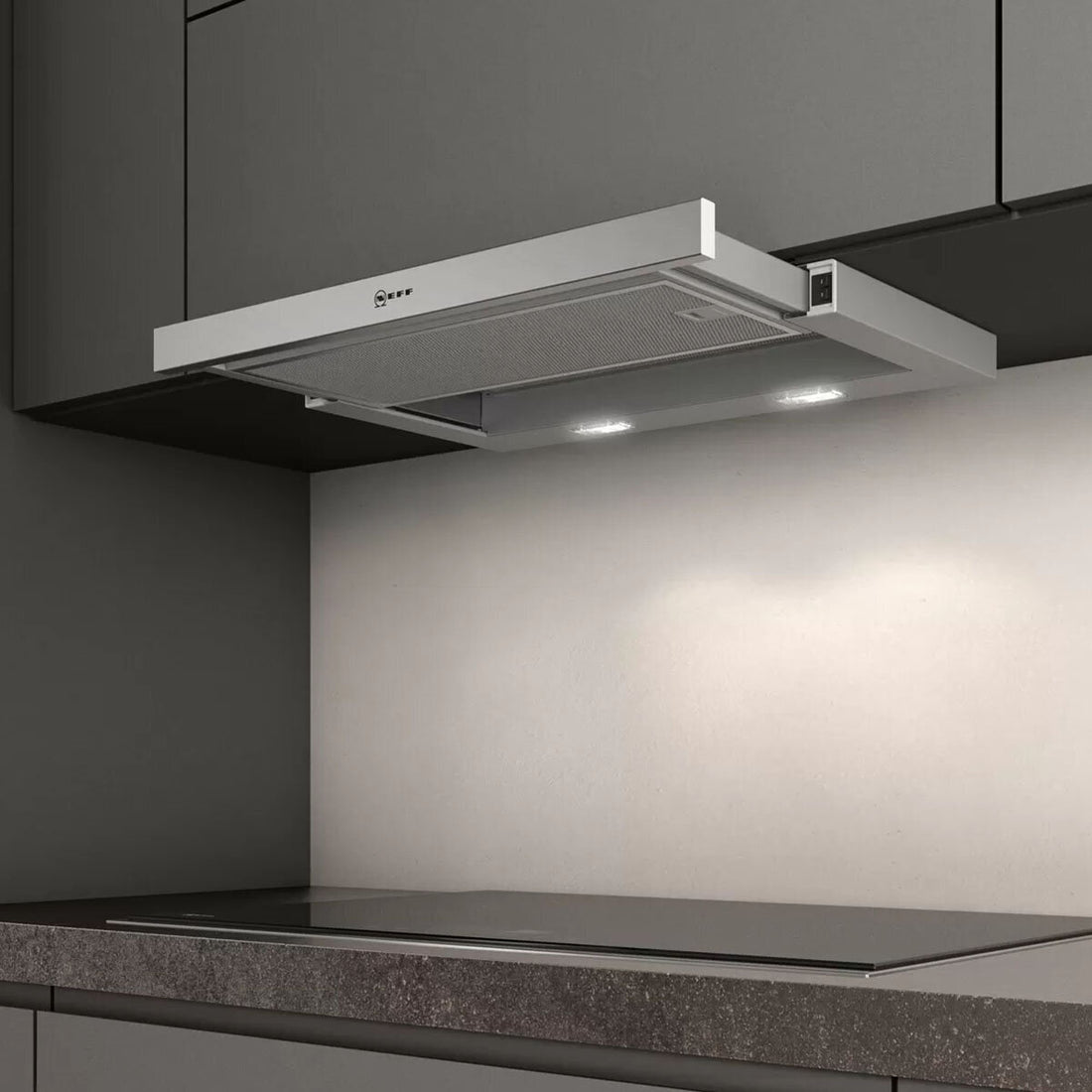 NEFF 60cm Slideout Rangehood D46BR22N1A (Factory Clearance)