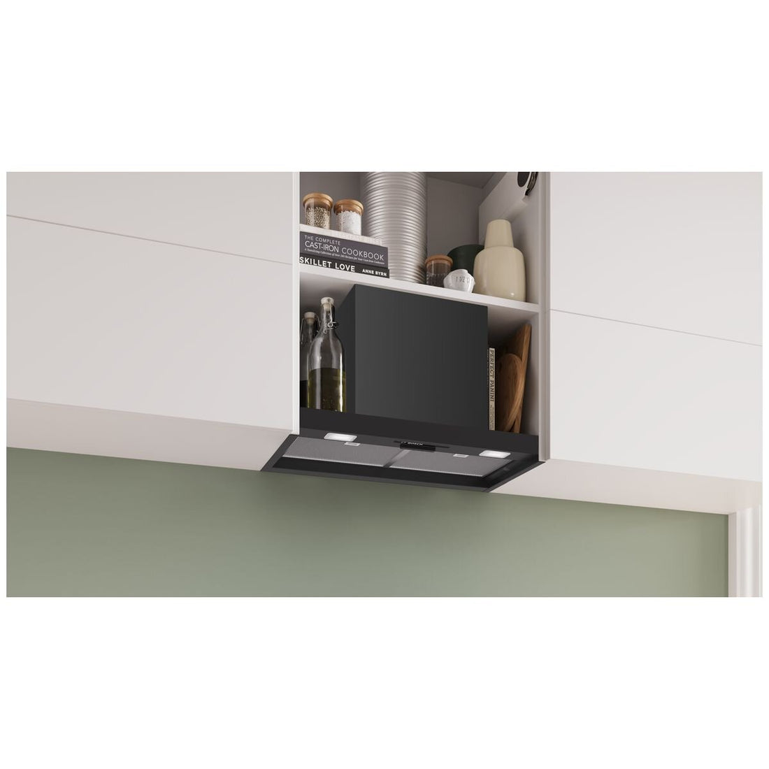 Bosch Series 2 60cm Integrated Design Undermount Rangehood Matte Black DBB63BC60A