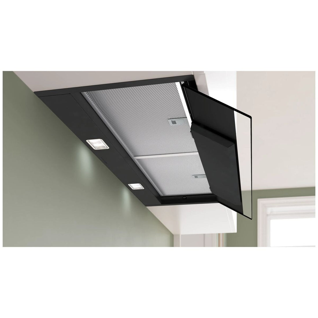 Bosch 90cm Series 8 Integrated Rangehood Matte Black DBB98ET60A