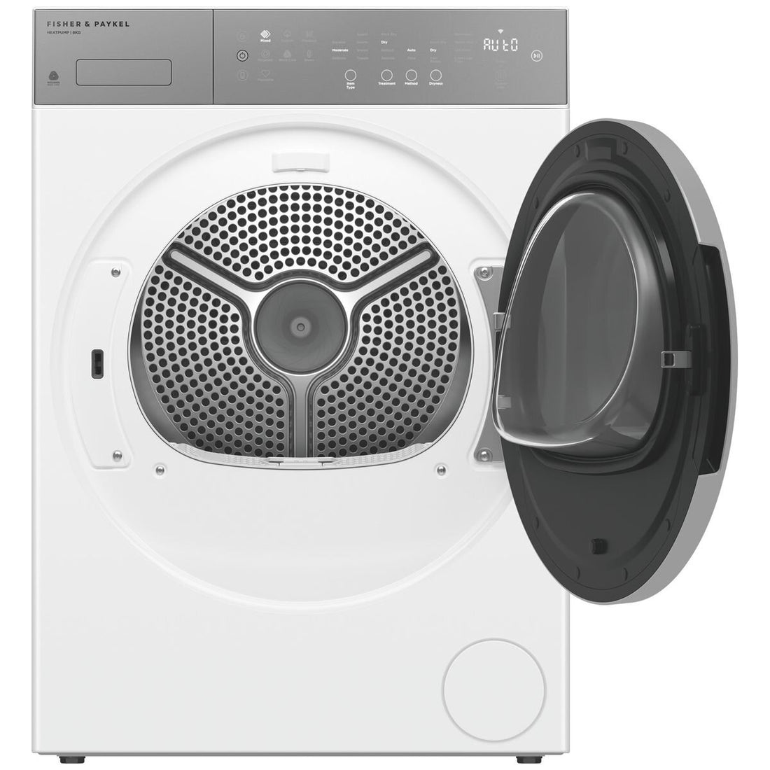 Fisher & Paykel Series 5 8kg Contemporary Heat Pump Dryer White DH8060P5