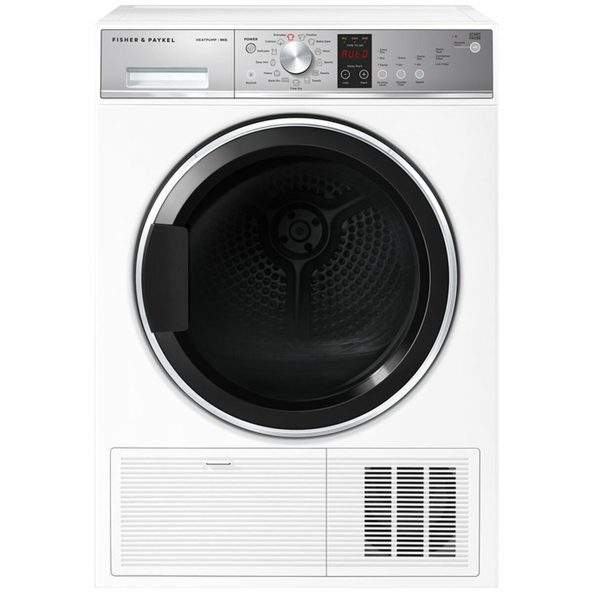 Fisher & Paykel 9kg Heat Pump Dryer White DH9060P2