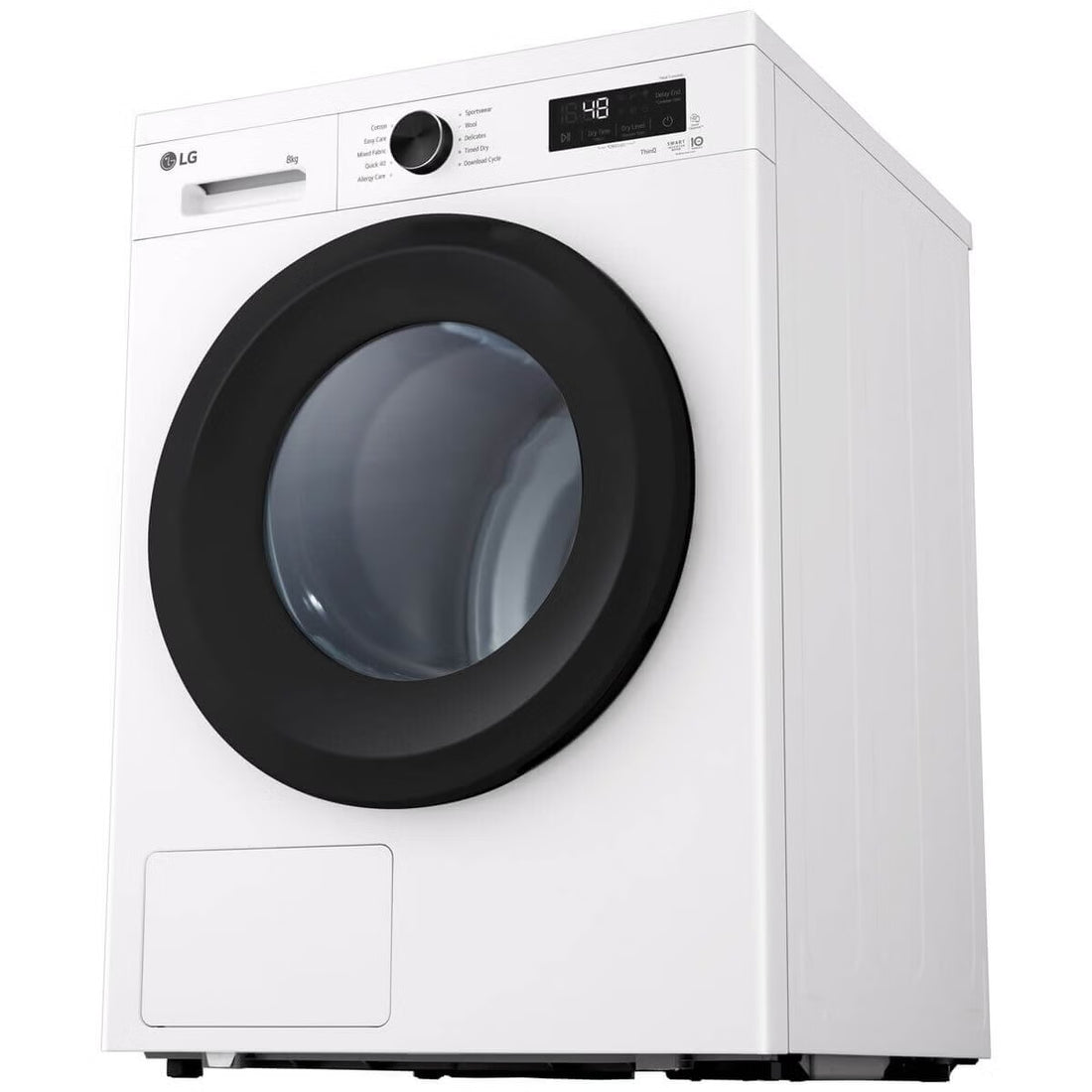 LG Series 1 8kg Heat Pump Dryer White DVH1-08WP