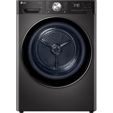 LG 10kg Series 10 Heat Pump Dryer Black Steel DVH10-10B